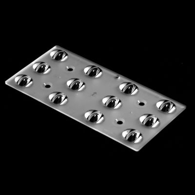 High Power LED Lens 48pcs 3030LEDs 92% Transmittance 165×83mm